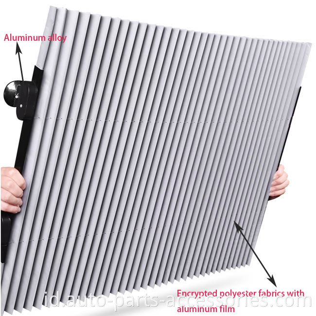 SUV UV Bukti Paling Populer Retractable Aluminium Universal Customized Car Shades Roller Blinds